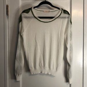 Tory Burch White Sweater